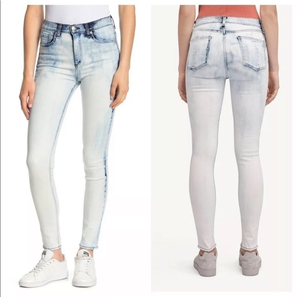 Rag and bone bleach  high rise skinny jeans - Picture 1 of 6